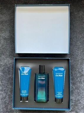 NIB Davidoff Cool Water Men’s 3 Piece Set